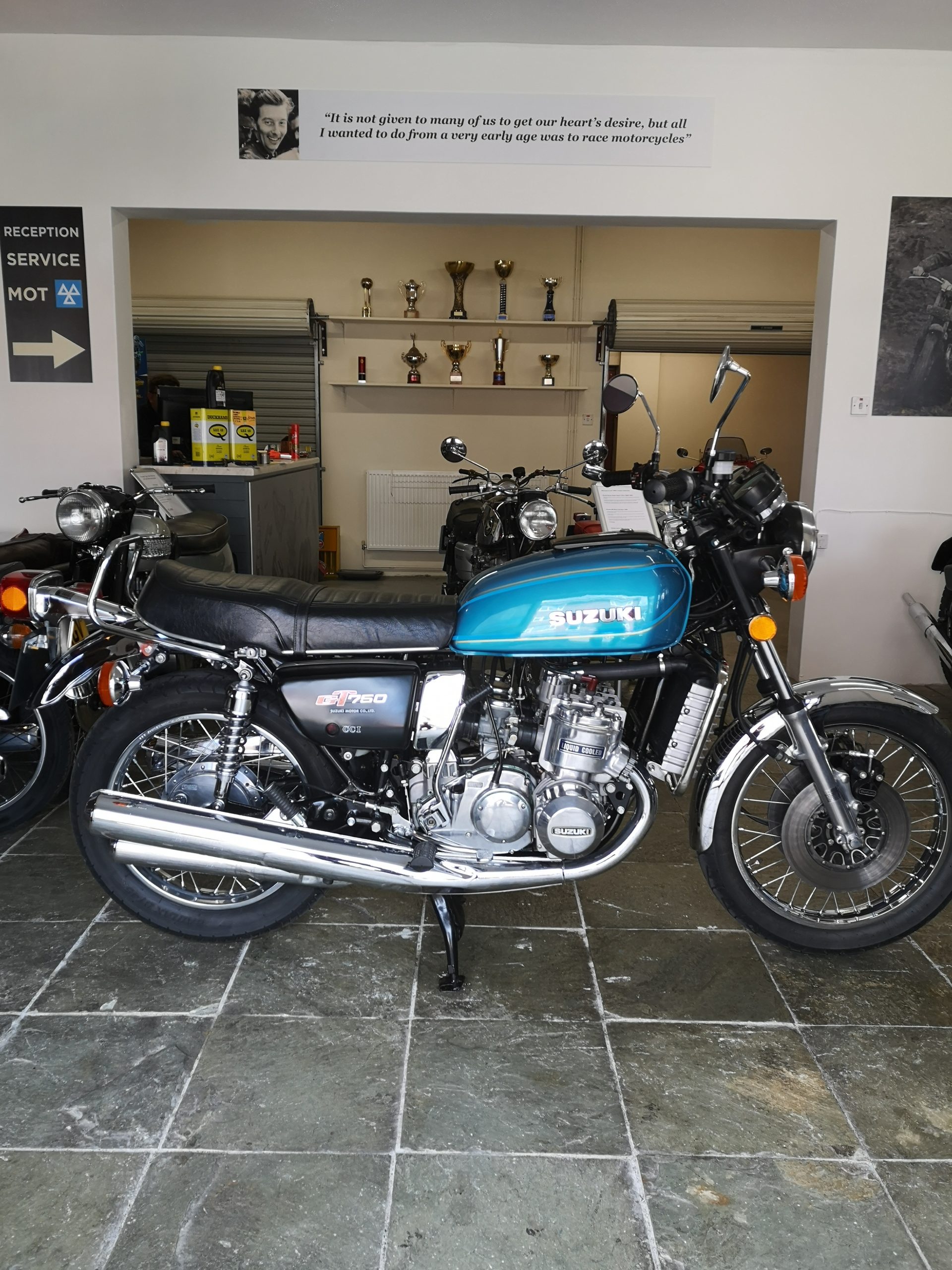 Suzuki GT750 1977 Completely restored amazing condition NOW SOLD