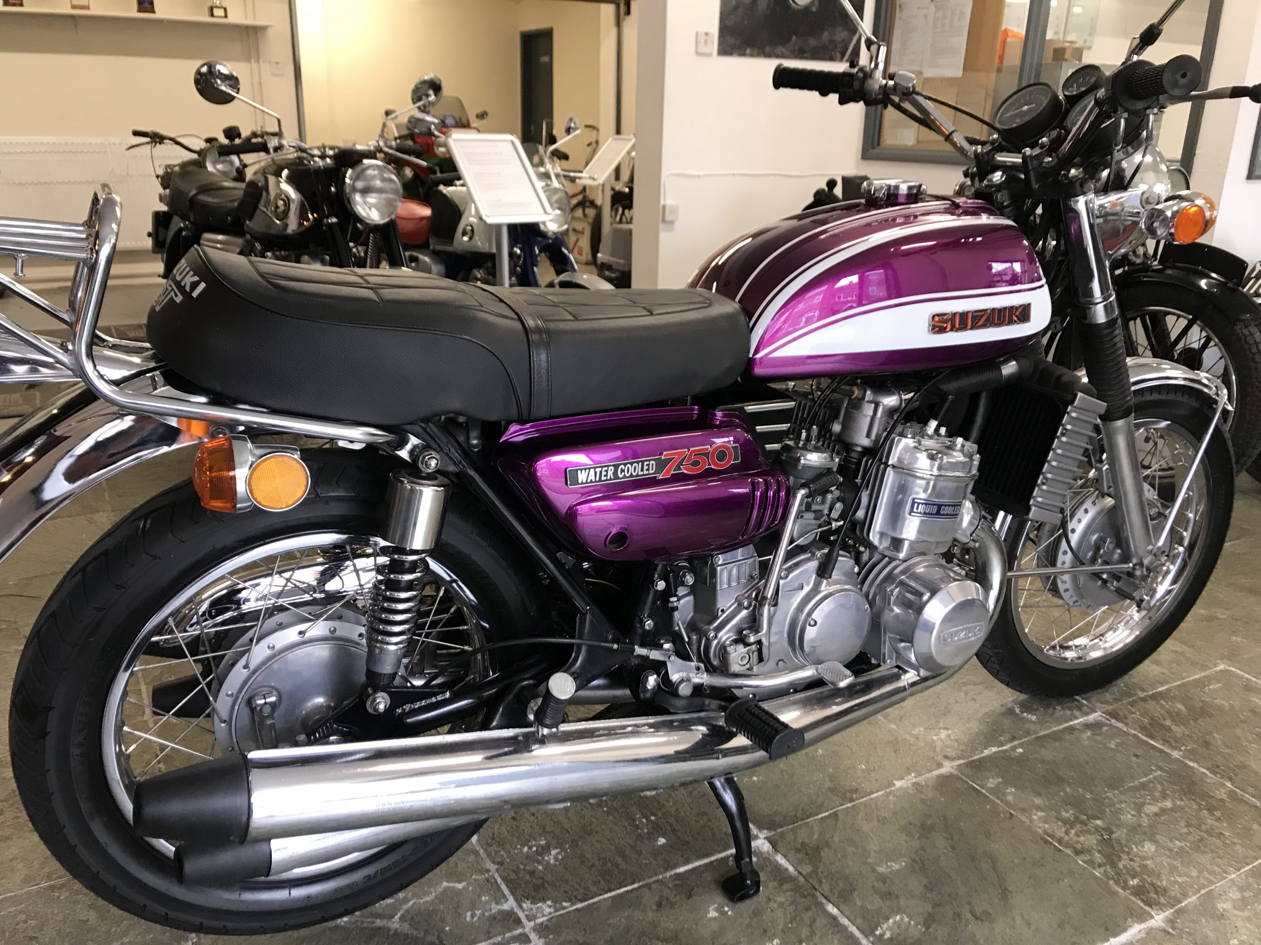 Suzuki GT750J 1972 Restored with rebuilt engine NOW SOLD Bill Lomas Motorcycles