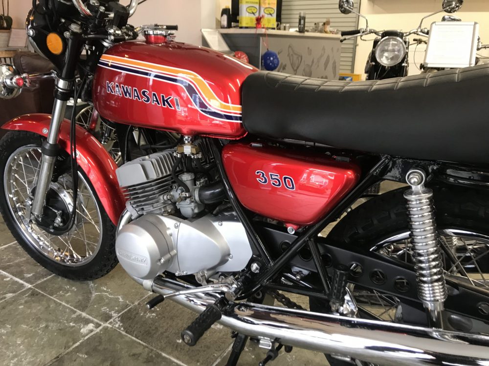 Kawasaki S2 350 KH 1971 Completely restored unbelievable condition!! Now Sold - Image 18
