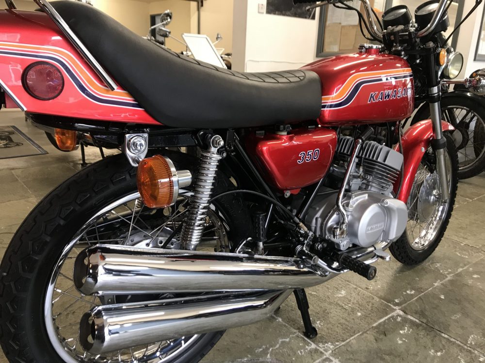 Kawasaki S2 350 KH 1971 Completely restored unbelievable condition!! Now Sold - Image 12