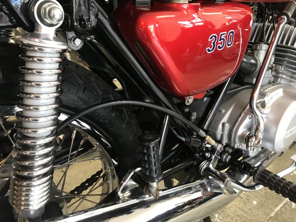 Kawasaki S2 350 KH 1971 Completely restored unbelievable condition!! Now Sold - Image 11