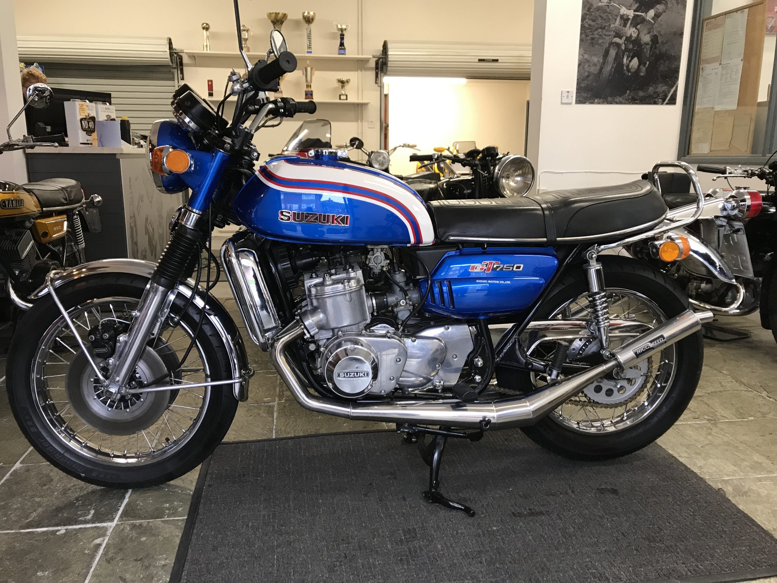 Suzuki GT 750 K 1972 Completely Restored NOW SOLD Bill Lomas