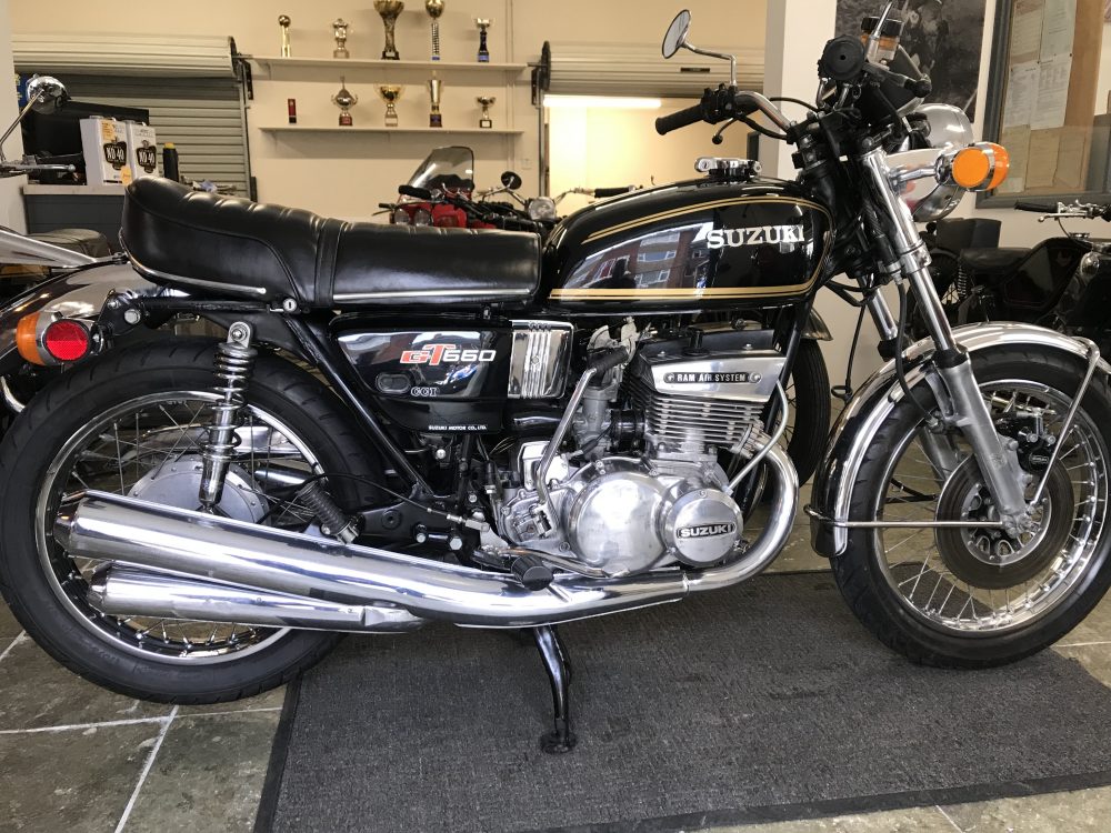 Suzuki GT 550 1975 Sold To Richard.