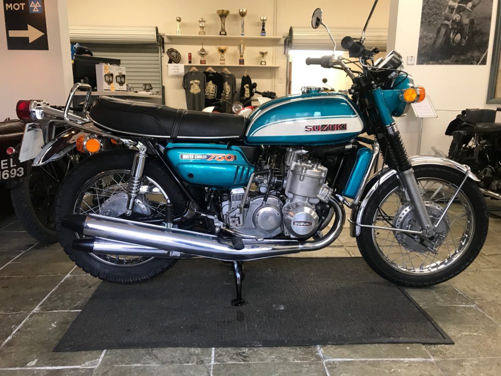 Suzuki GT 750 J Sympathetically restored!!