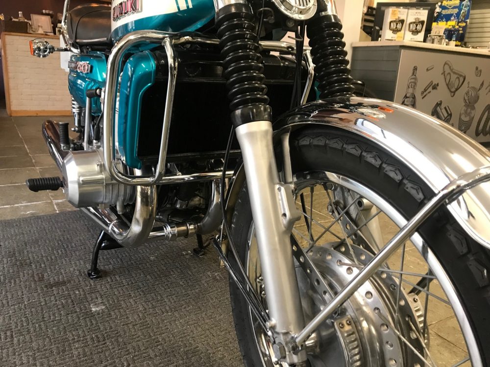 Suzuki GT 750 J Sympathetically restored!! - Image 8