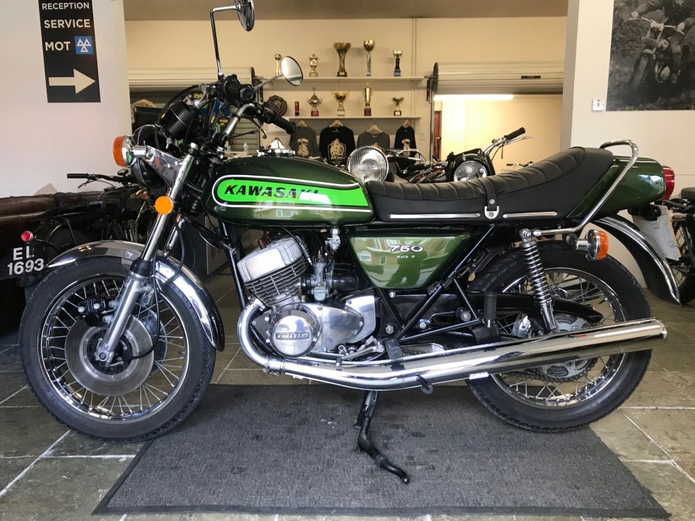 Kawasaki 750 triple H2B model, 1974. NOW SOLD - Image 2
