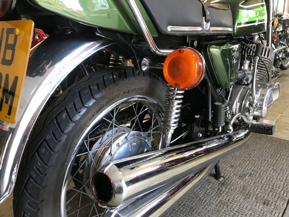 Kawasaki 750 triple H2B model, 1974. NOW SOLD - Image 10
