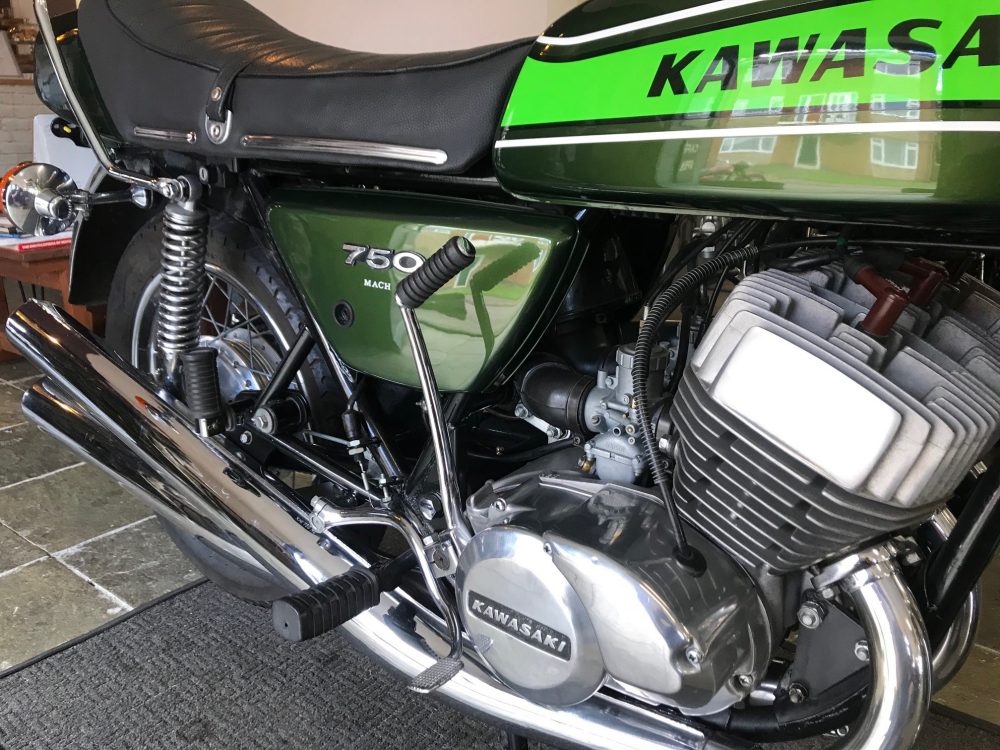 Kawasaki 750 triple H2B model, 1974. NOW SOLD - Image 12