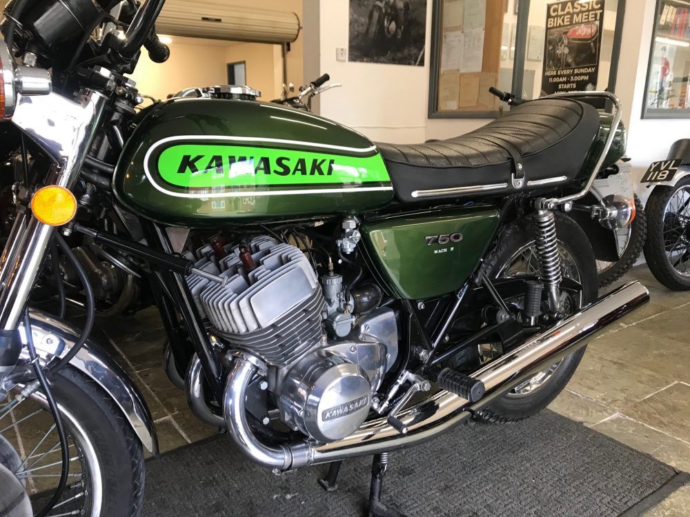 Kawasaki 750 triple H2B model, 1974. NOW SOLD - Image 3