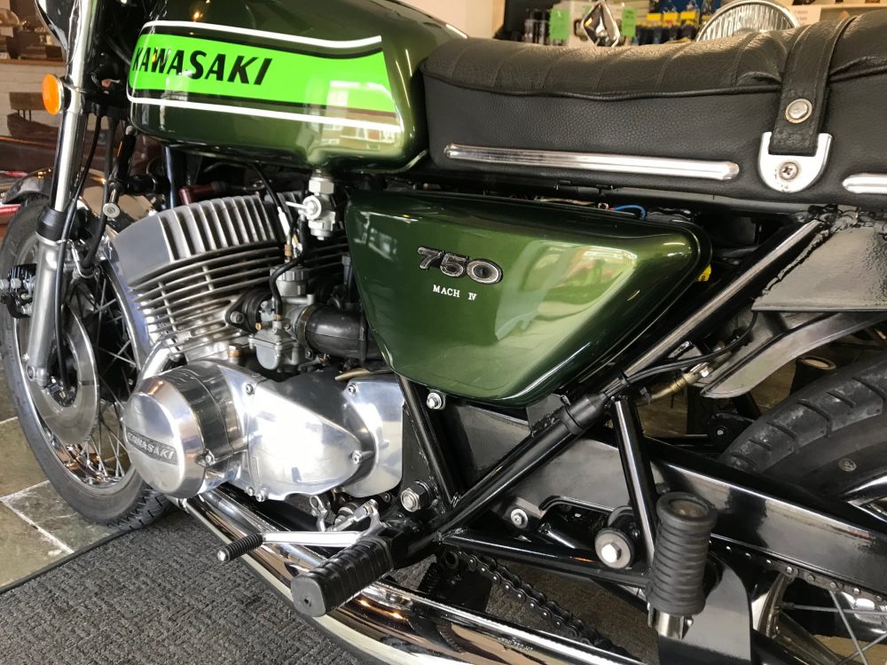 Kawasaki 750 triple H2B model, 1974. NOW SOLD - Image 6
