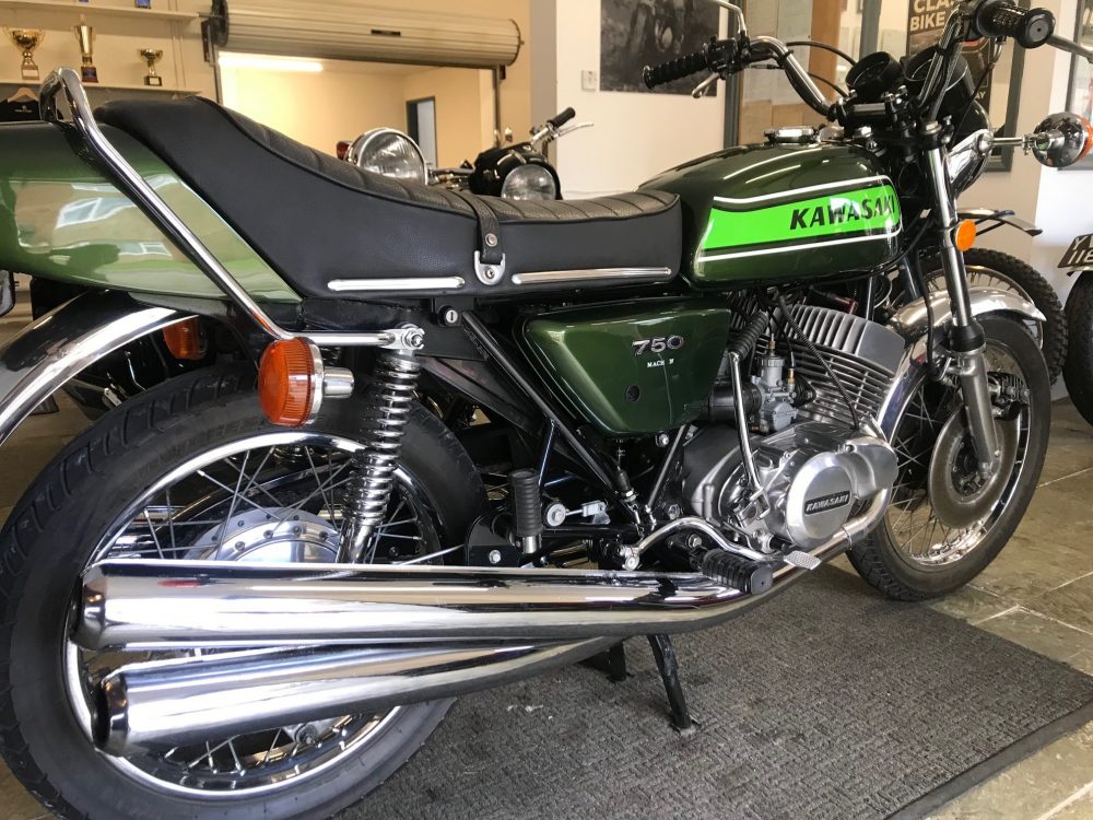 Kawasaki 750 triple H2B model, 1974. NOW SOLD - Image 9