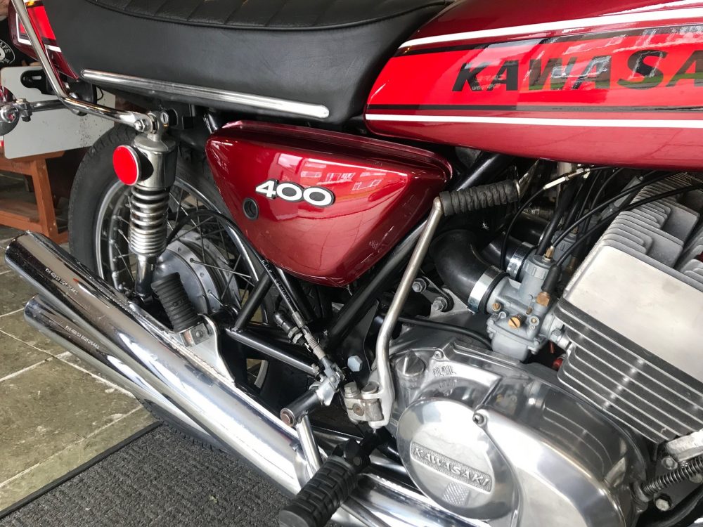 Kawasaki S3A 400 KH original with rebuilt engine!!! NOW SOLD!!! - Image 7