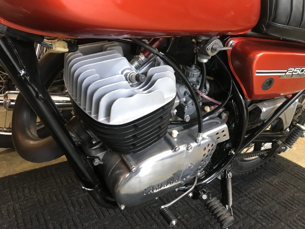 Yamaha DT 250 1972 complete restoration!!! NOW SOLD - Image 10