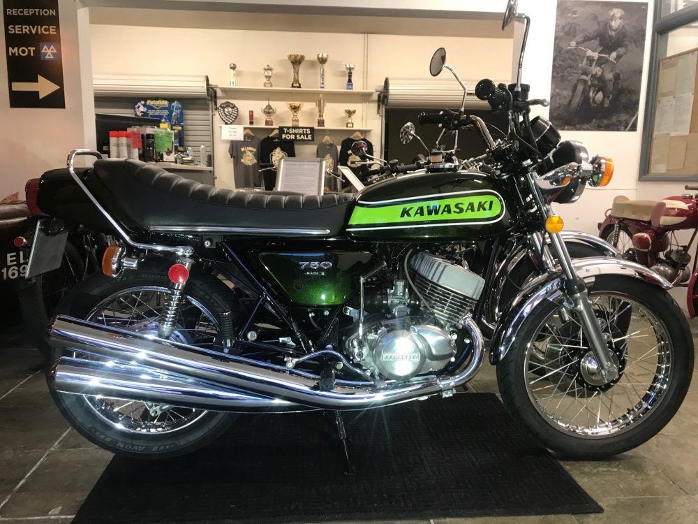 Kawasaki H2B 750 triple show winning bike! NOW SOLD