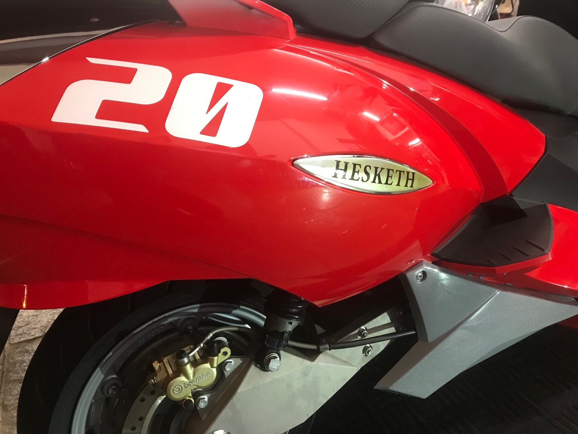 Hesketh electric motorcycle store