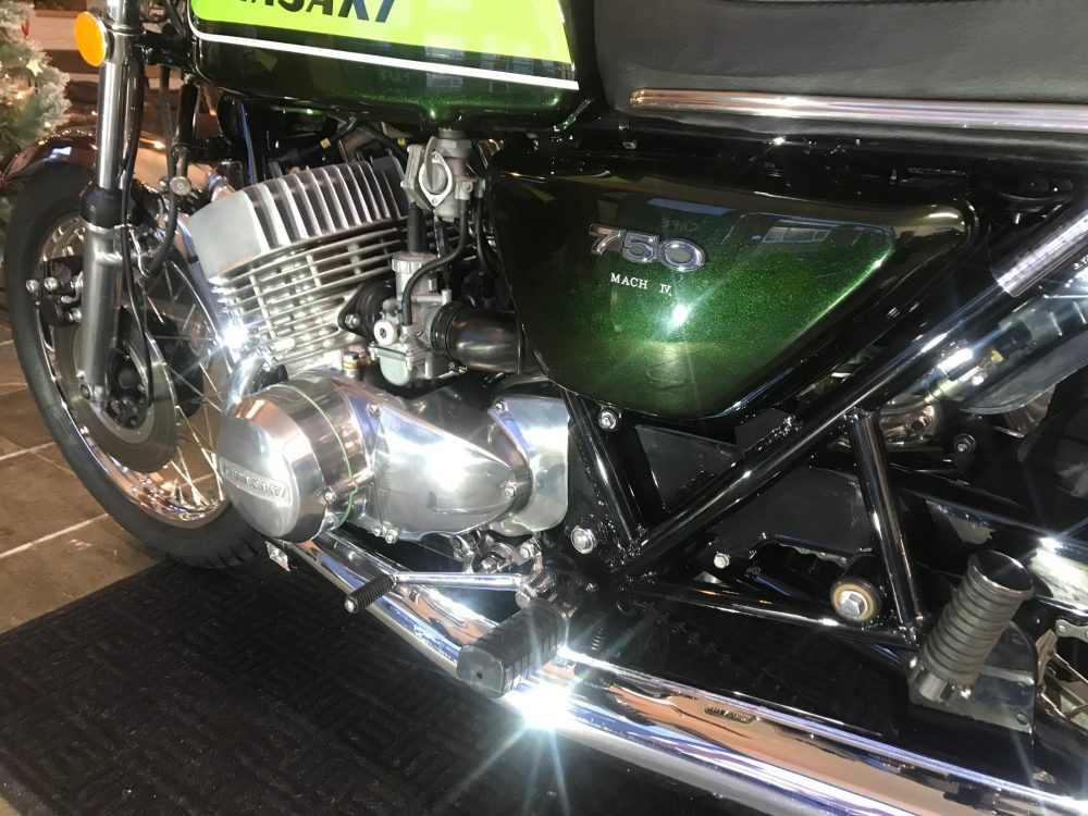 Kawasaki H2B 750 triple show winning bike! NOW SOLD - Image 20