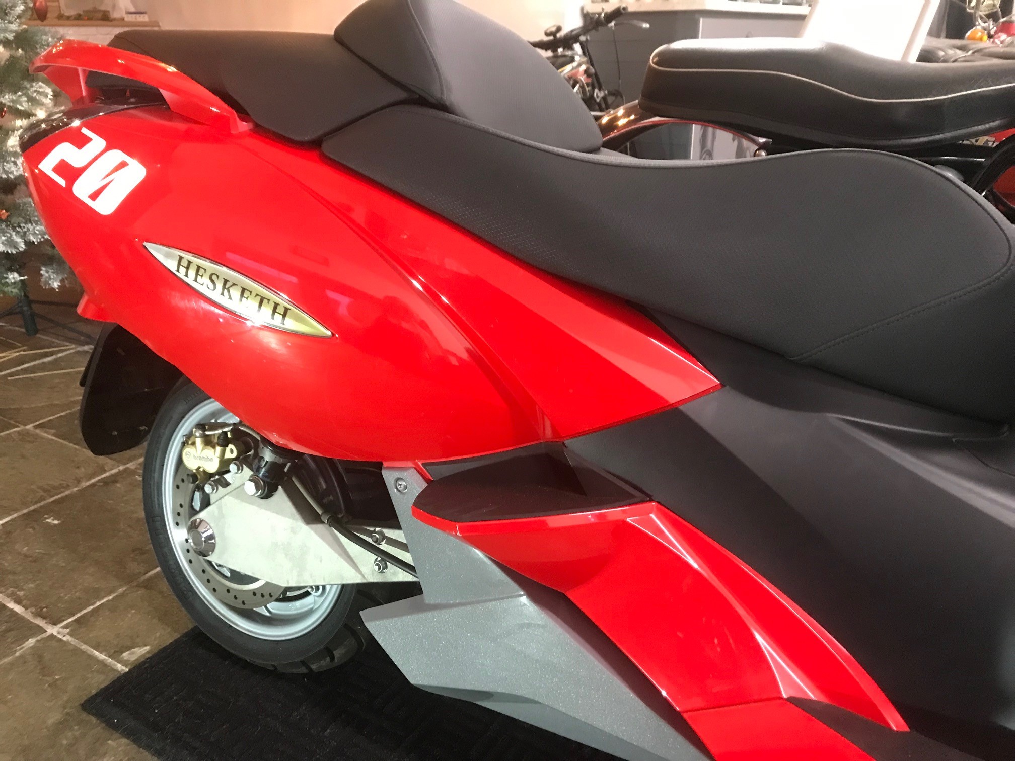 Hesketh electric motorcycle cheap