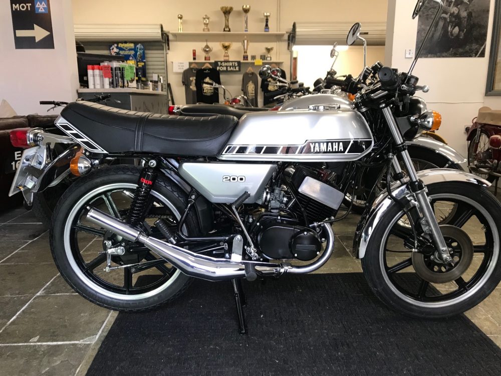 Yamaha RD 200 1978 Genuine UK bike with interesting history.!!NOW SOLD!!