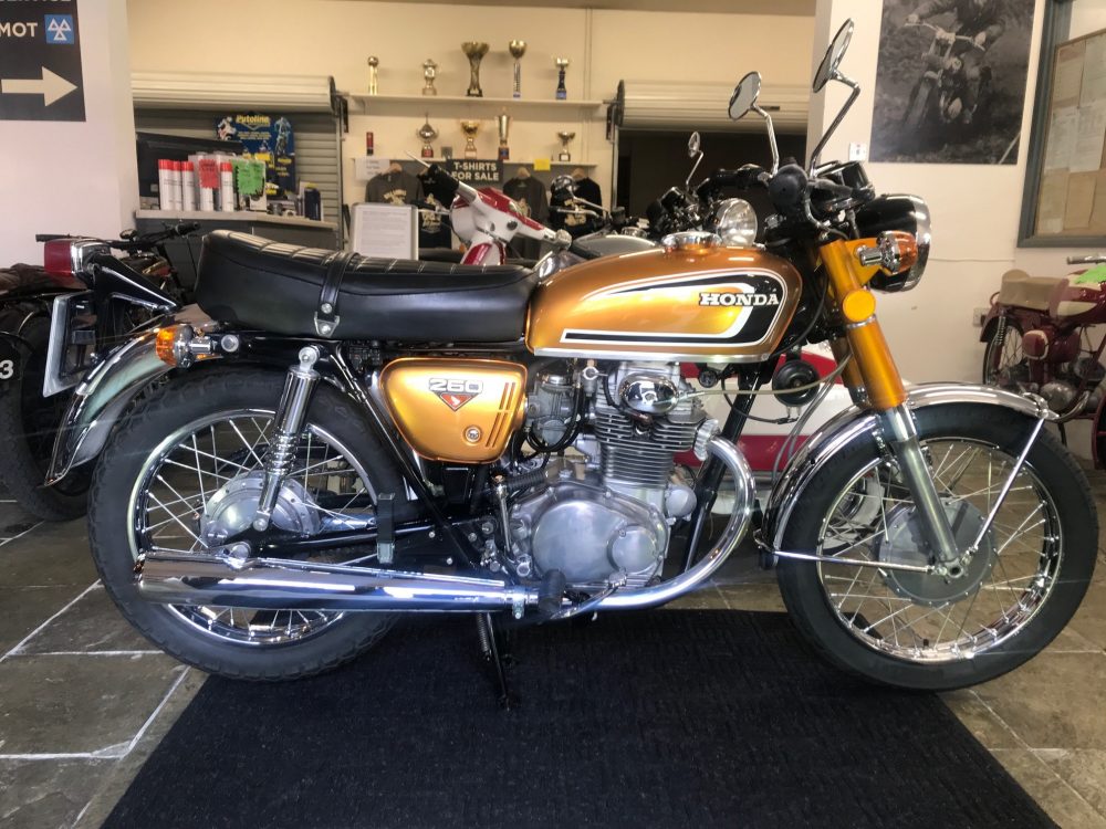 The Honda CB250 1972 UK Bike NOW SOLD