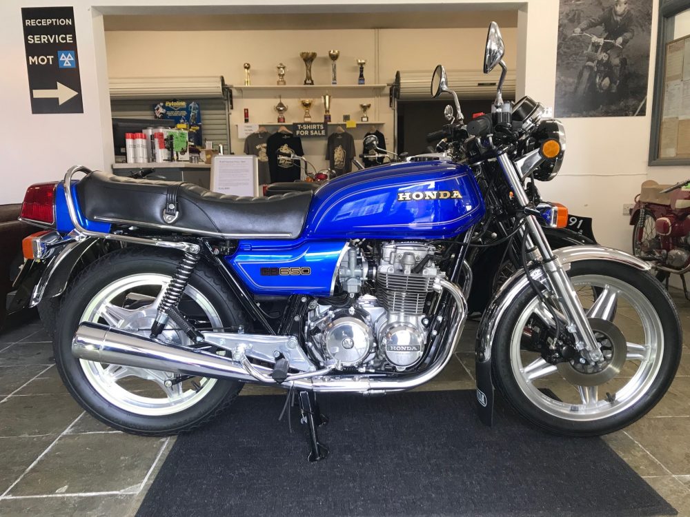 Honda CB650 1981 Only 2440 miles from brand-new! NOW SOLD!!!!