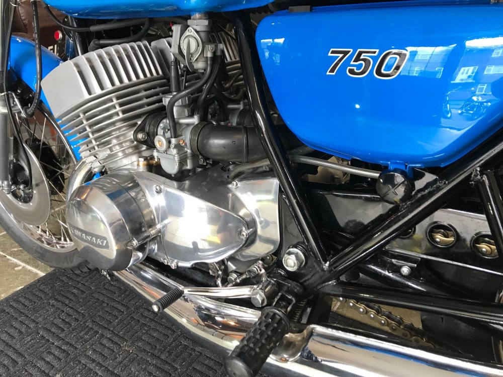 Kawasaki H2 750 Triple 1972 FULLY RESTORED!!!!! NOW SOLD - Image 13