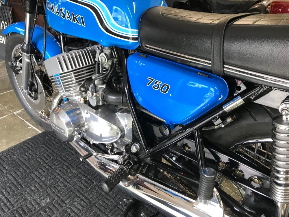 Kawasaki H2 750 Triple 1972 FULLY RESTORED!!!!! NOW SOLD - Image 5