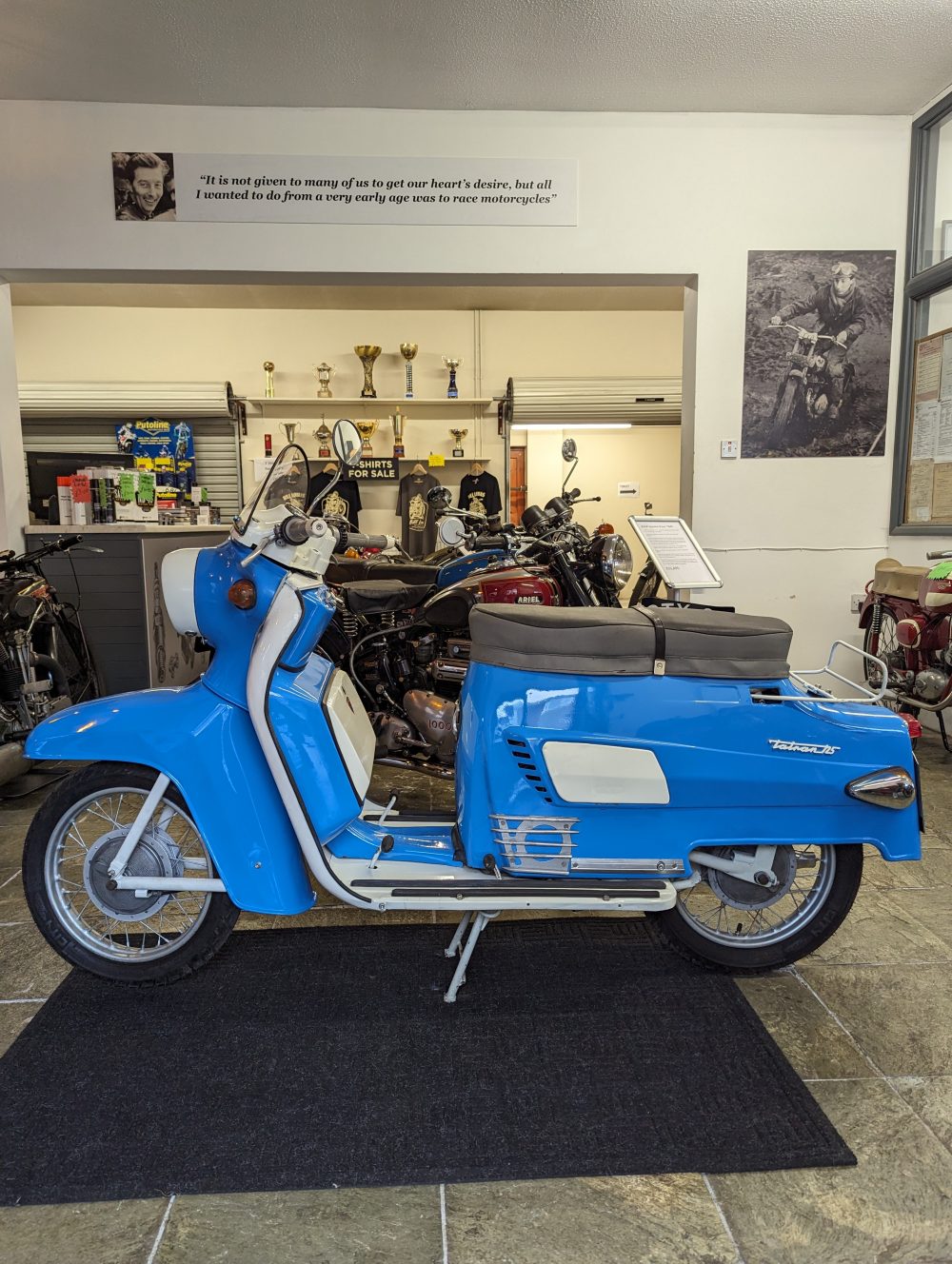 Tatran Scooter 1966 Lambretta Vespa era 125cc - Image 2
