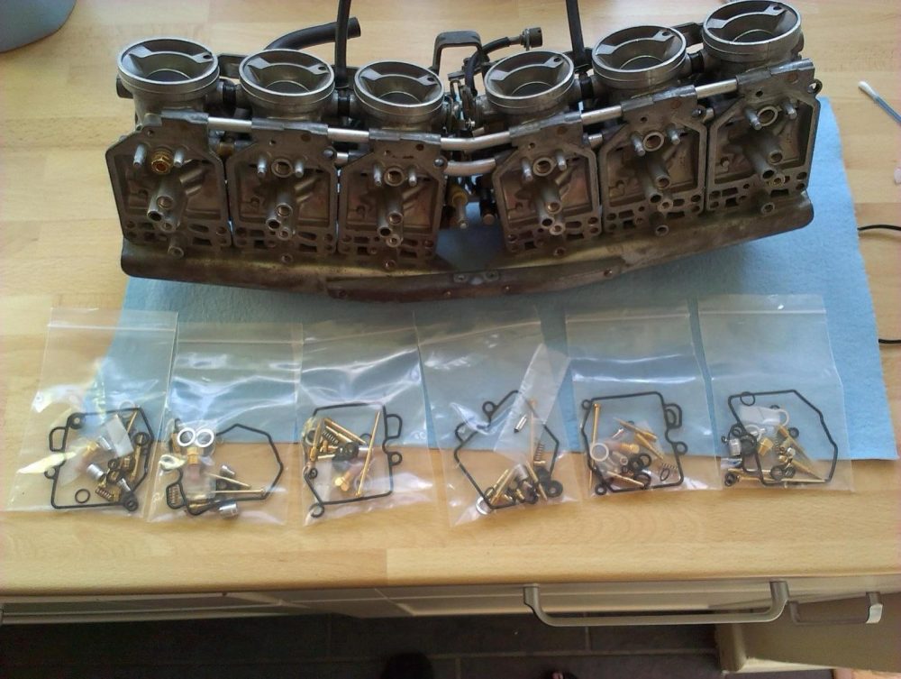 Honda CBX Full Photographic Re-build NOW SOLD - Image 55