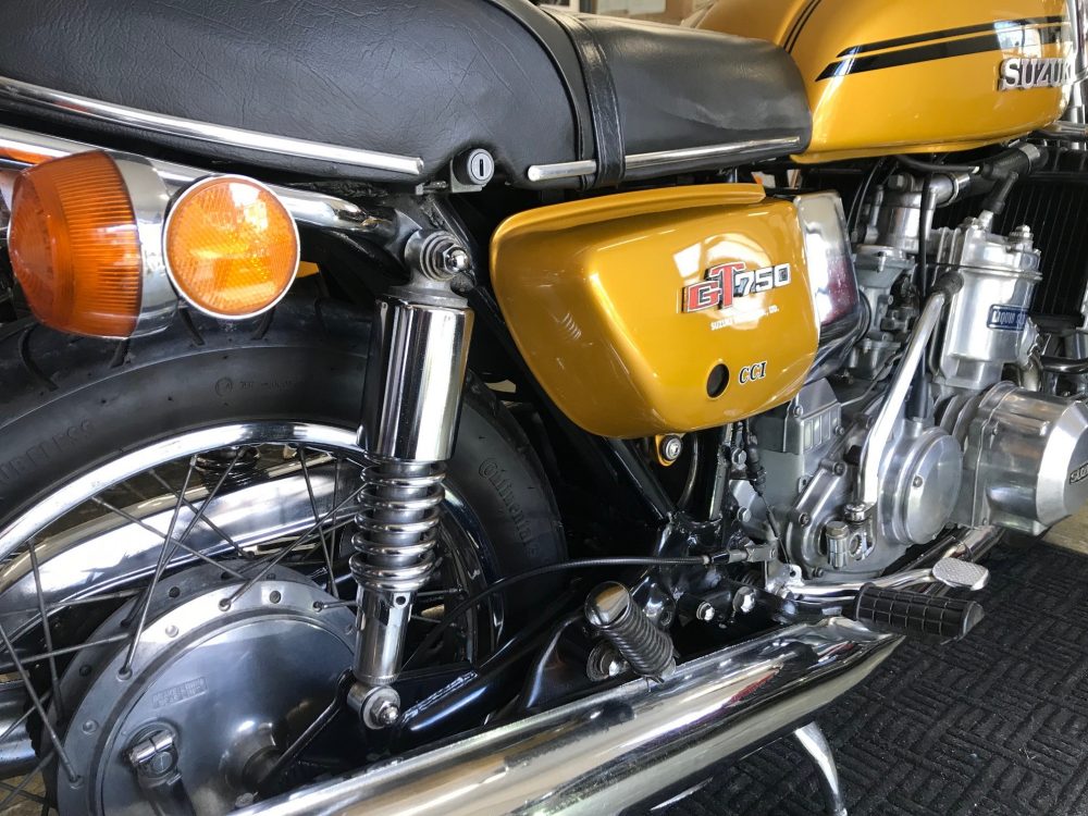 SUZUKI GT750 1974 ORIGINAL UK BIKE NOW SOLD - Image 8