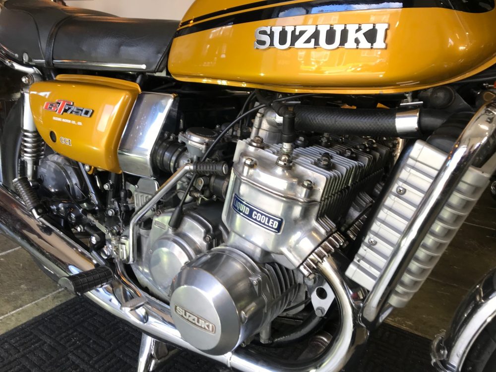 SUZUKI GT750 1974 ORIGINAL UK BIKE NOW SOLD - Image 7