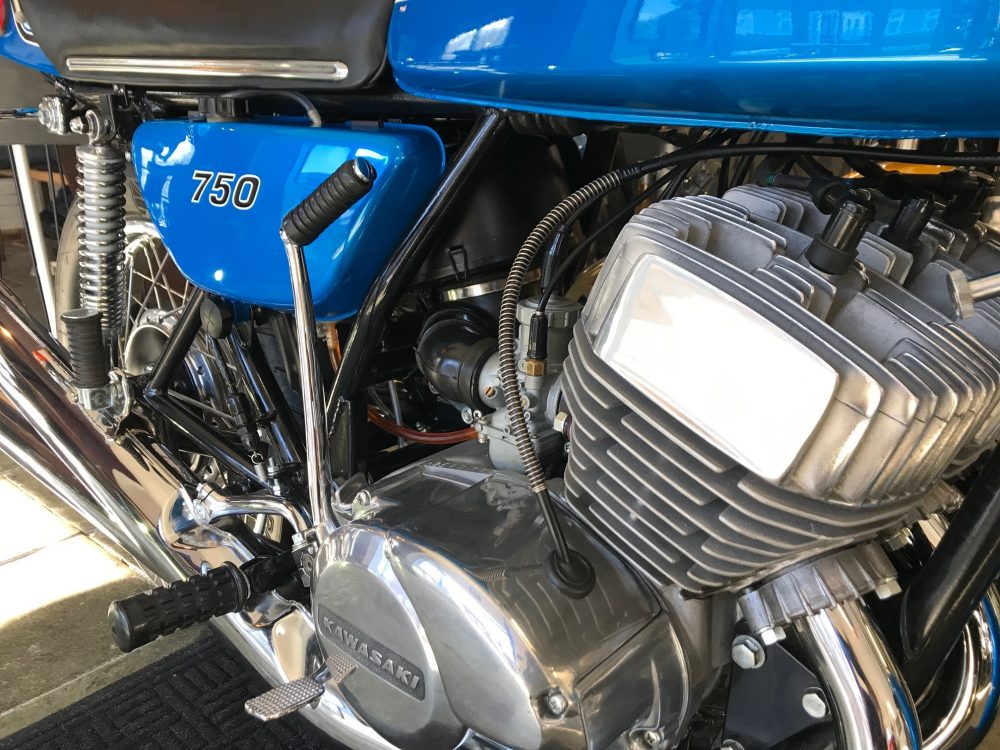 Kawasaki H2 750 1972 Triple near concourse condition! NOW SOLD - Image 8