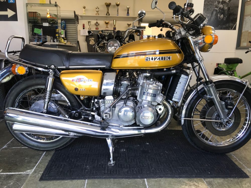 SUZUKI GT750 1974 ORIGINAL UK BIKE NOW SOLD