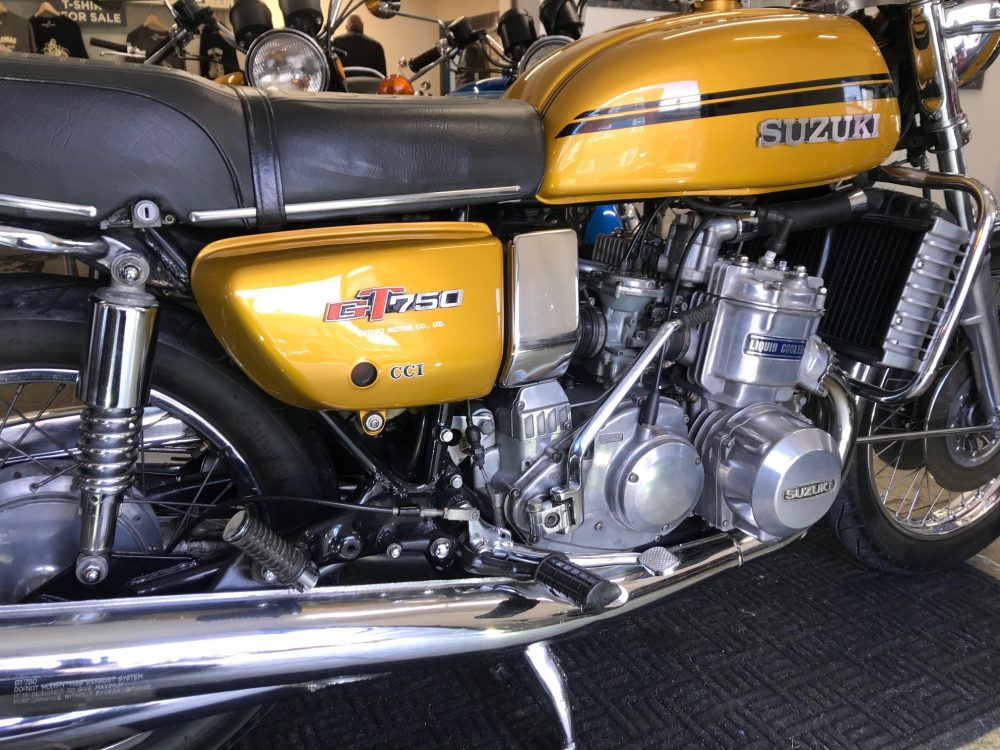 SUZUKI GT750 1974 ORIGINAL UK BIKE NOW SOLD - Image 5