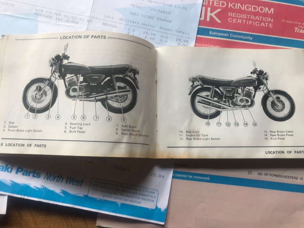 Kawasaki KH 250 NOW SOLD - Image 26