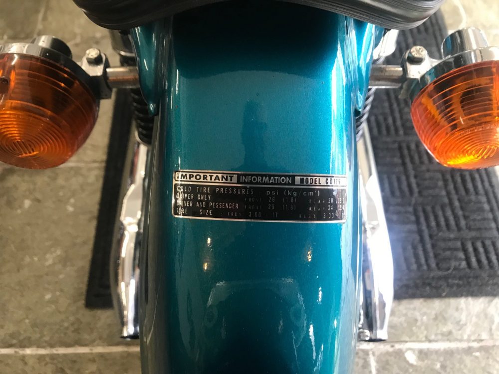 Honda CD 175 Fully Restored Bike NOW SOLD - Image 9