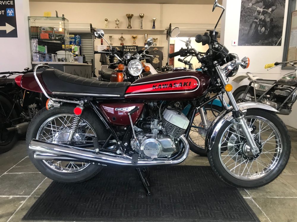 Kawasaki H1E Complete Nut and Bolt Restoration NOW SOLD