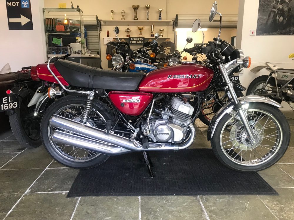 Kawasaki KH250 UK Bike Original Bill of Sale