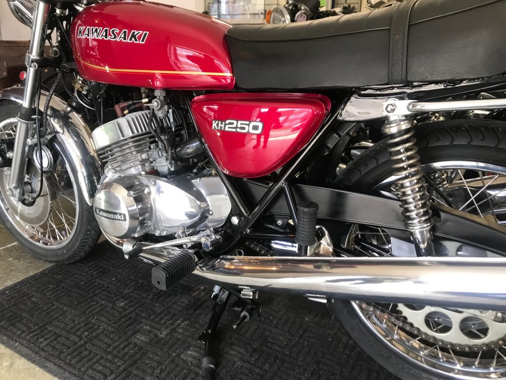 Kawasaki KH250 UK Bike Original Bill of Sale - Image 6