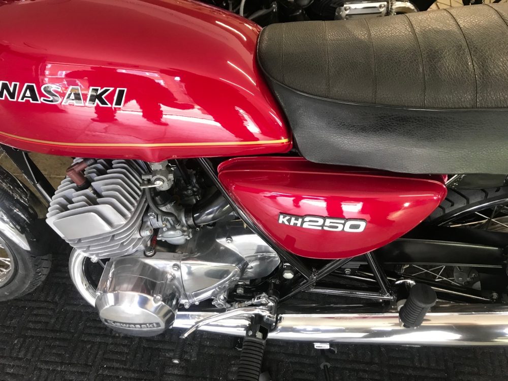 Kawasaki KH250 UK Bike Original Bill of Sale - Image 9