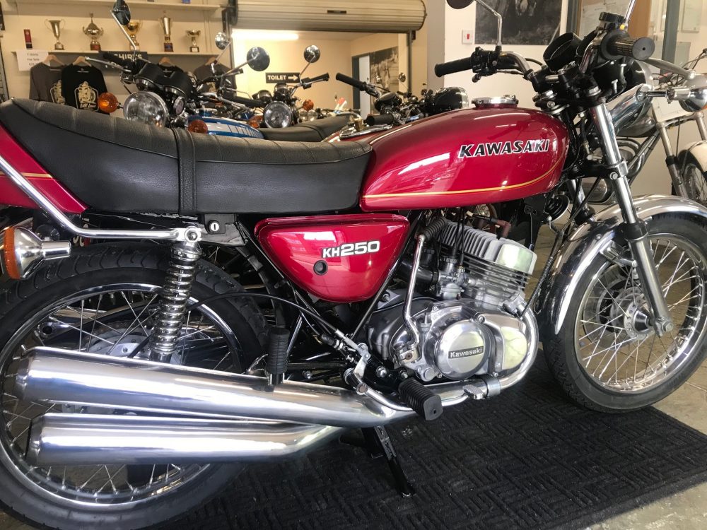 Kawasaki KH250 UK Bike Original Bill of Sale - Image 3
