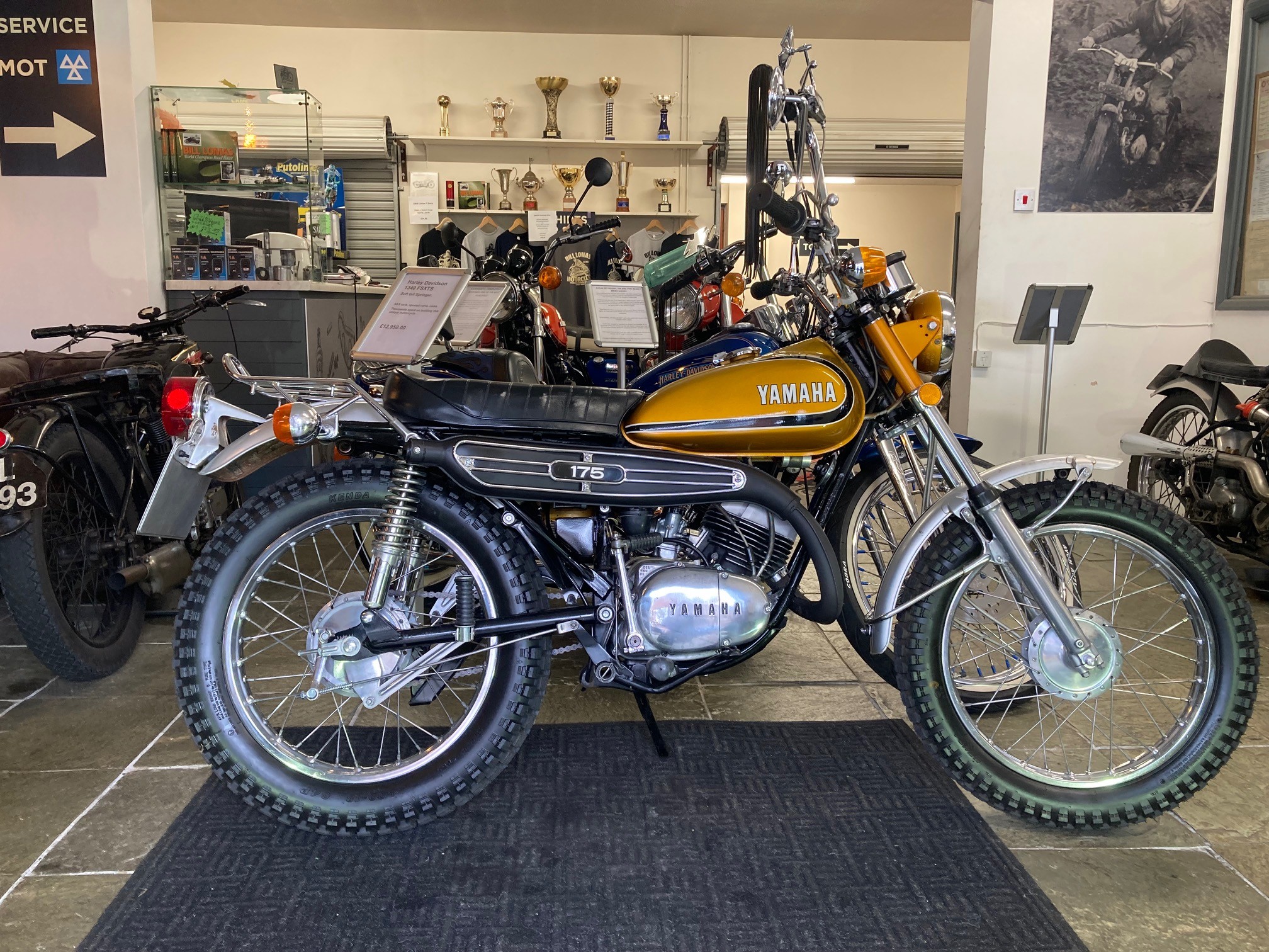 Yamaha CT3 DT175 predecessor