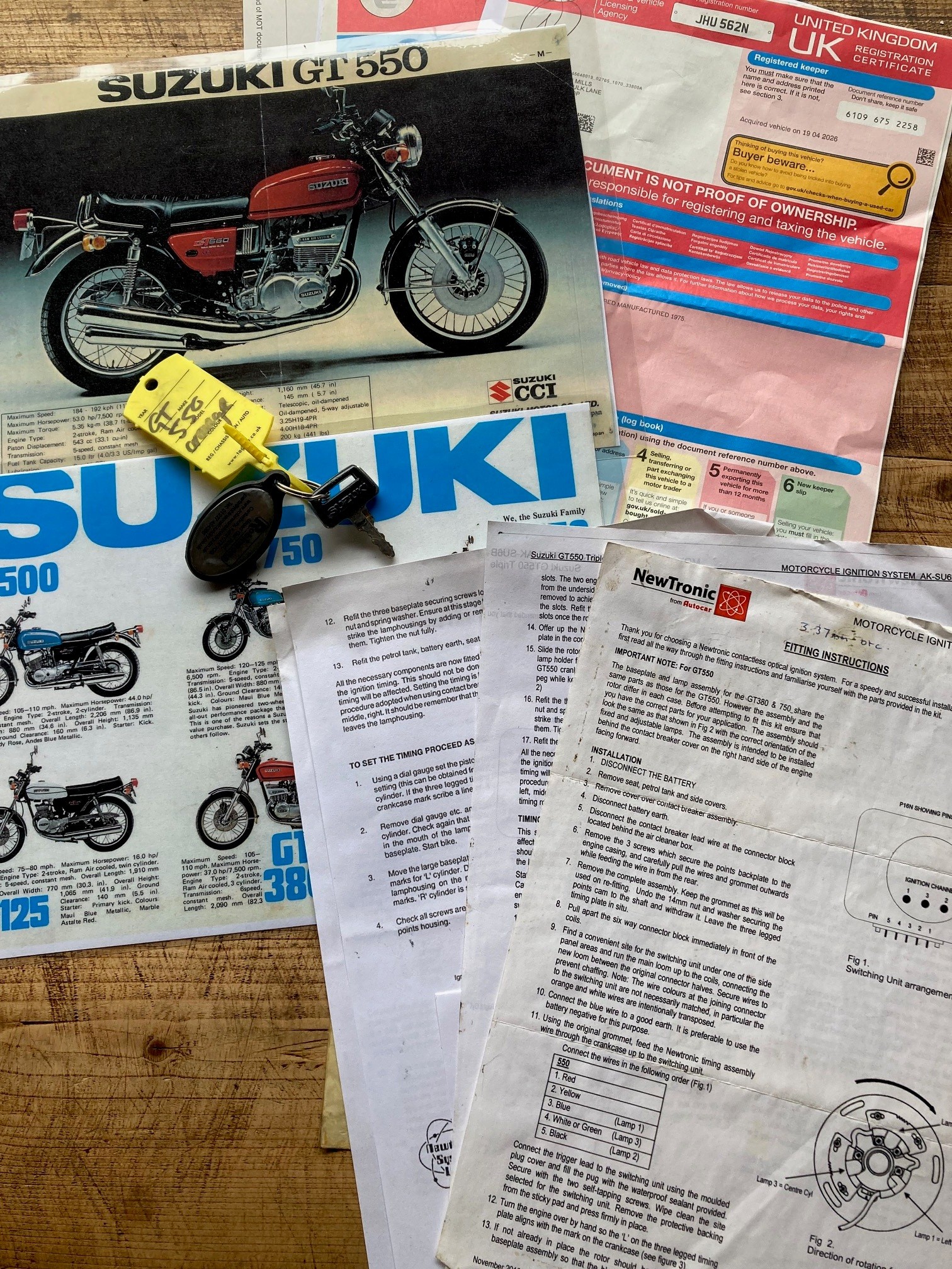 Suzuki GT 550 Great Condition! 1975 - Image 18